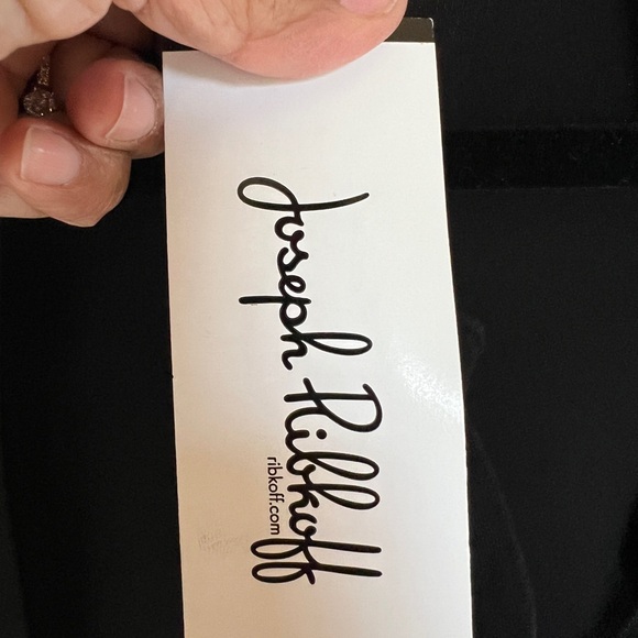 Joseph Ribkoff Black Ruched Sleeve Bolero Shrug NWT Formal Evening Cropped - Picture 6 of 6